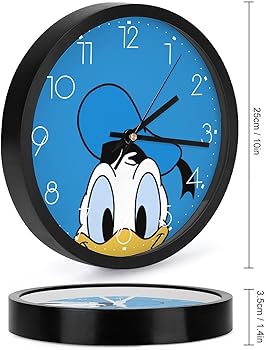 【希少】Disney ドナルド 大型壁掛けヴィンテージ Amazon.co.jp: ドナルド ドナルドダック ディズニー 掛け時計