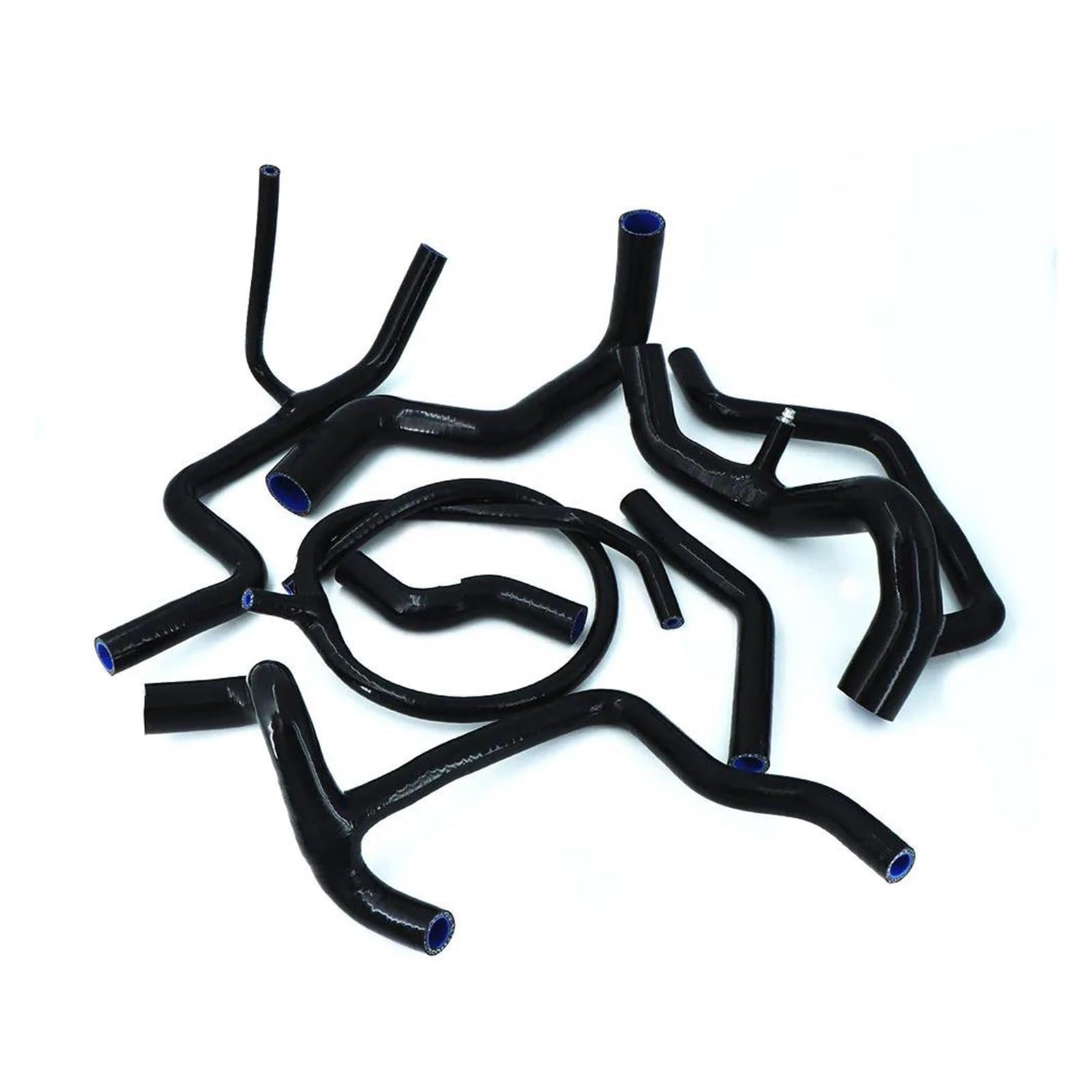 Manguito Turbo Juego Mangueras Radiador Silicona Para VW Para Corrado VR6 Para GOLF MK3 VR6 2.8 1992 1993 1994 1995 1996 1997(Black)