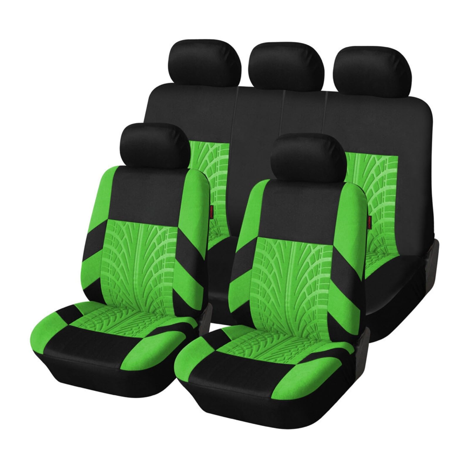 Tyumgxiao A/Green Tyumgxio Cr Set Covers For Renult Grnd Scenic Iv 7-Sets 2016-2025, Utomotive Full Surround Nti-Wer Brethble Nti-Slip Cotton Soft Cr Set Pd Set Protectors,-/5-Sets Full Set