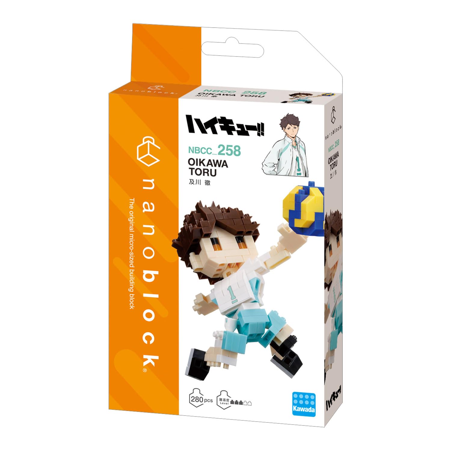Amazon.co.jp: カワダ(Kawada) ナノブロック 「ハイキュー!!」 及川 徹