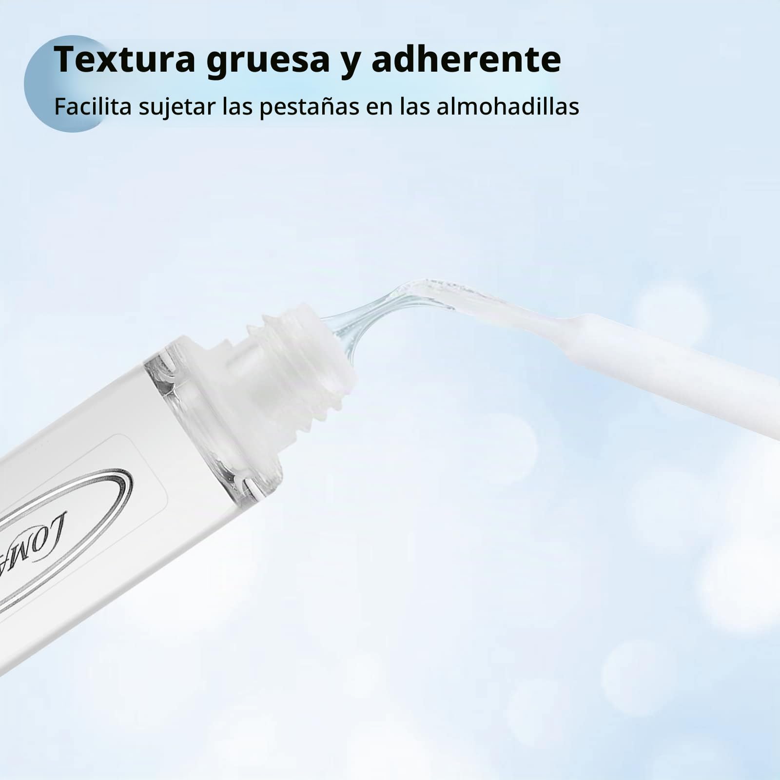 Pegamento Lifting Pestañas, Pegamento de Pestañas para Levantamiento, Lifting Cejas y Pestañas, Fuerte Pegajosidad y Secado Rápido(5 piezas)