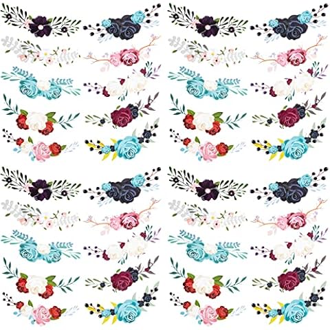 ANCIRS 60 Pack Flower Iron-on Patches Cover