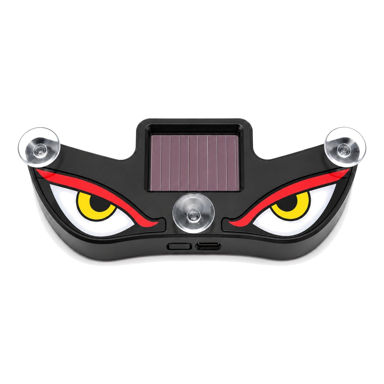 Solar Devil Eye LED Car Light – Demon Eyes (Pack of 1) | Wireless No-Drill Suction Mount for Rear Window, Auto On/Off Night Sensor, Solar and USB-C Rechargeable, Cars SUV Taxi Van-image-27