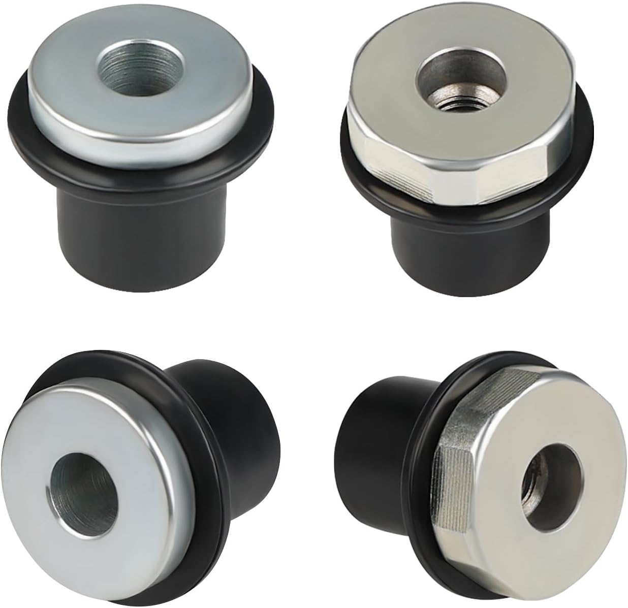 4PCS Steering Rack and Pinion Mount Bushing Compatible with Dodge Ram 1500 2000 2001 2002 2003 2004 2005 2006 2007 2008 2009 2010 2011 2012 Replacement for 52106728AC 52113031AD
