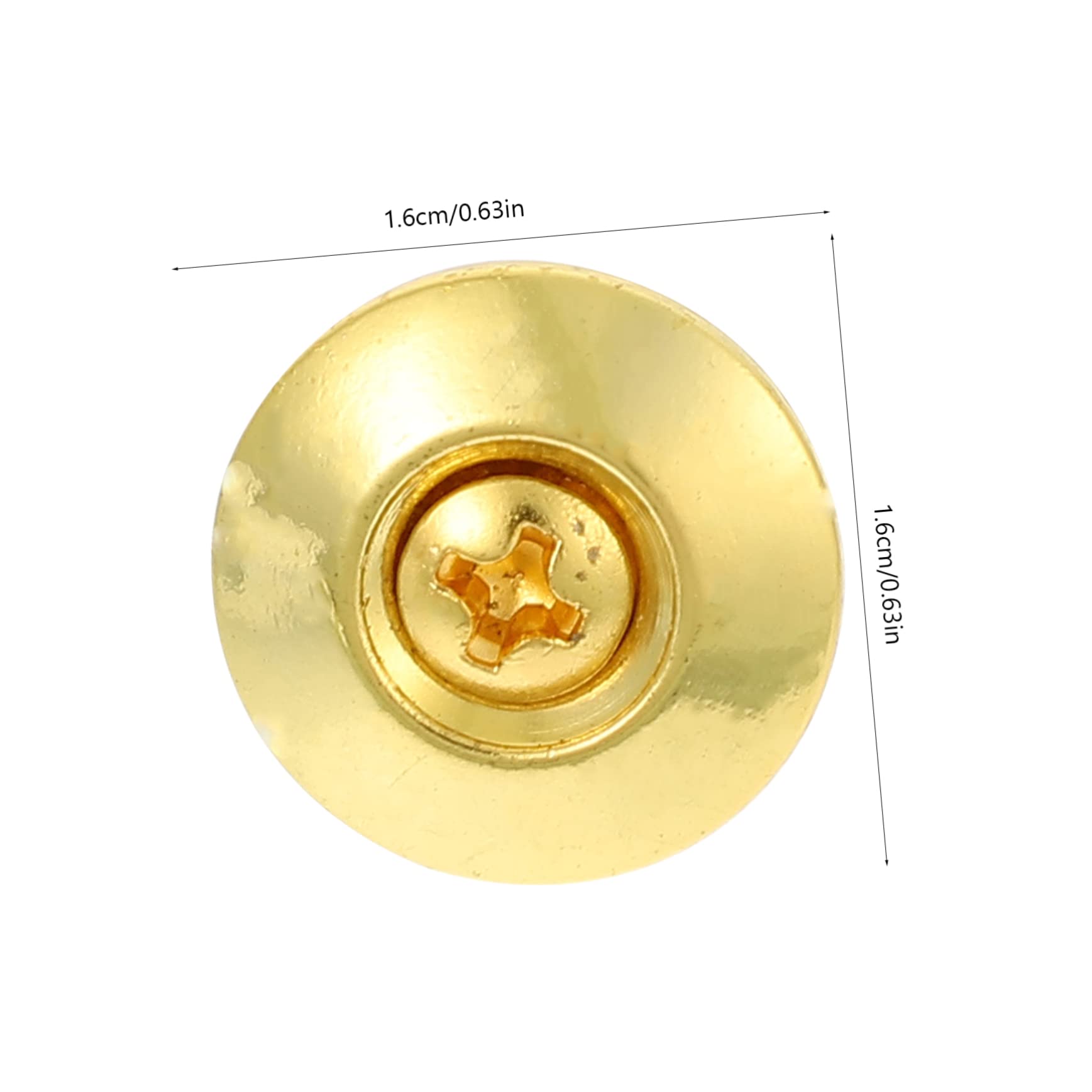 KESYOO 2Pcs Guitar Strap Lock Button with Screws and Washers Slip Lock Pins for Acoustic Electric Guitar and Bass Secure Fit Strap Locks