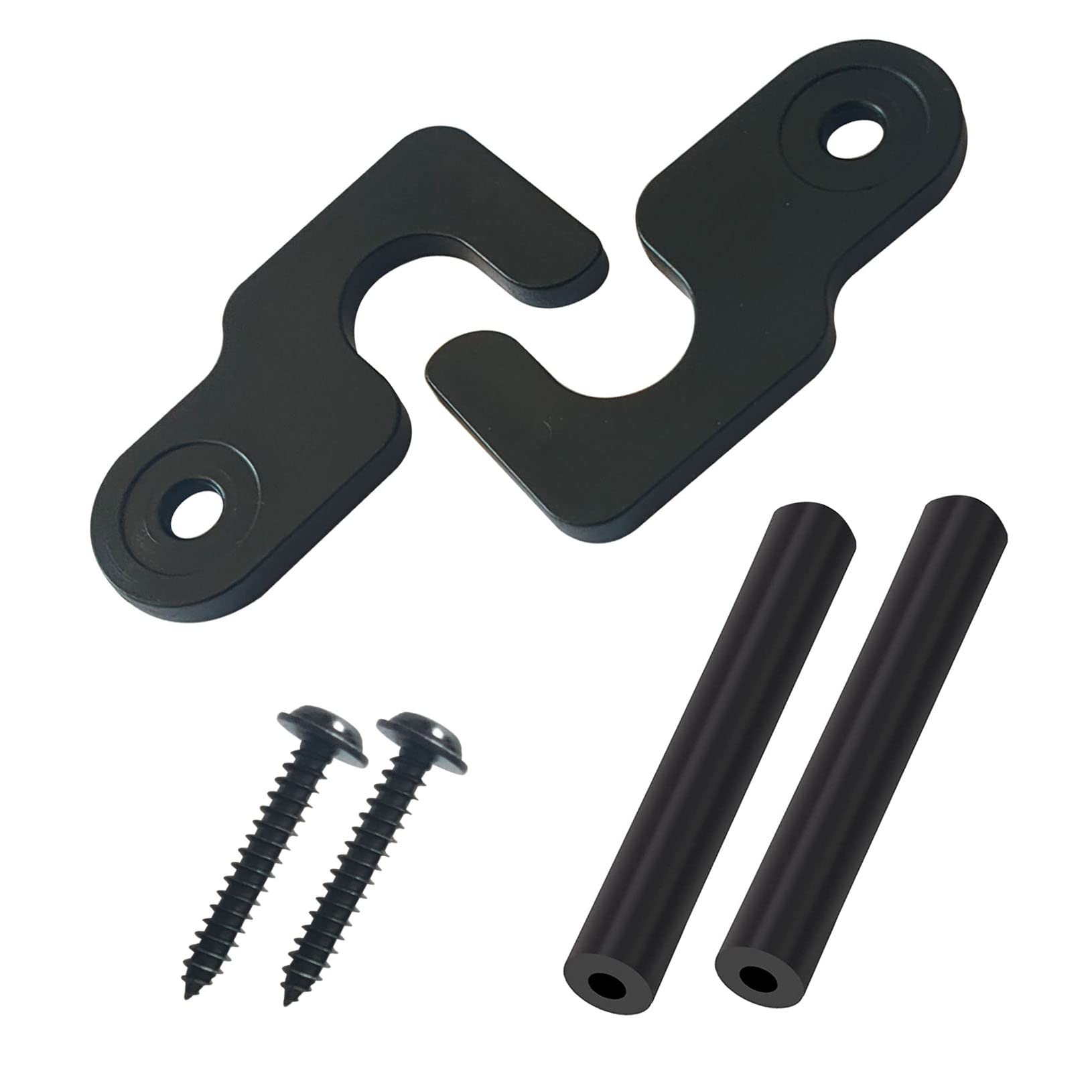 Timilge Sun Visor Clips Sun Visor Repair Kit Compatible for Wrangler 2018 JK 2018-2022 JL JLU and 2020-2022 Gladiator JT (with 2 Repair Tube Kit)