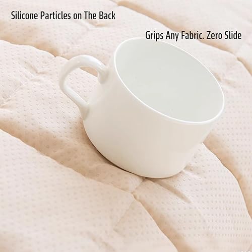 Miniatura 5 de Paw Lounge - Funda de felpa para sofá para mascotas, protector de sofá antideslizante ultrasuave con forro impermeable para perros y gatos (gris