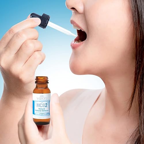 Miniatura 9 de NCD2 de Waiora, (4) botellas de gotas de zeolita líquida activadas, limpieza corporal natural y apoyo inmunológico, promueve el equilibrio del pH,