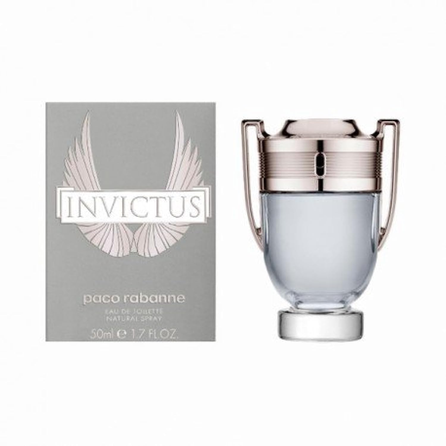 Rabanne Invictus Eau de Toilette - Long Lasting Woody Aquatic Cologne for Men with Marine, Grapefruit & Guaiac Wood - Trophy Bottle French Fragrance Spray from Paris, 1.7 oz - Image 9
