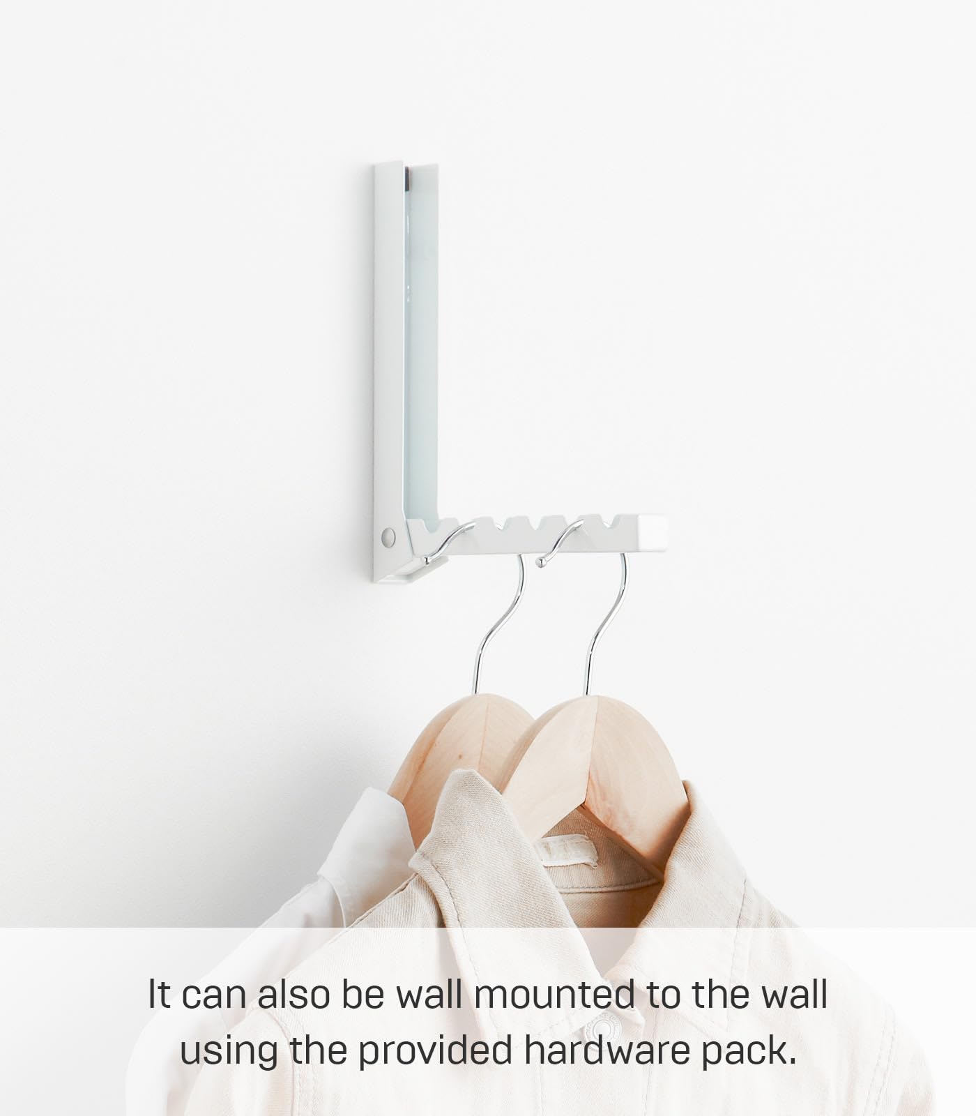 Amazon.co.jp: smart 折り畳みドアハンガースマート ホワイト : DIY