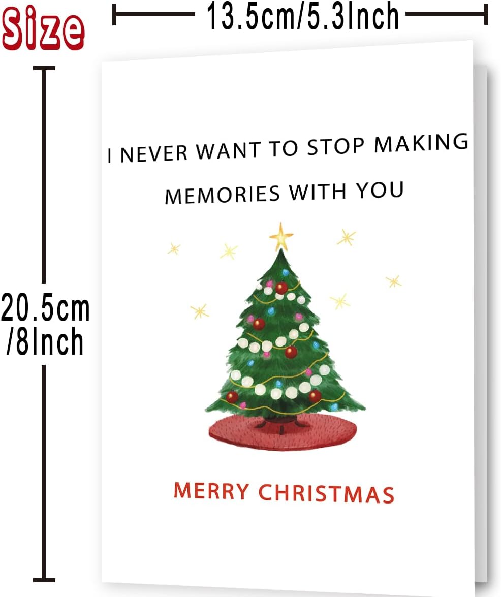 Condition photo showing New/Like New for funny christmas card for wife husband girlfriend boyfriend?best christmas gift from lover 196