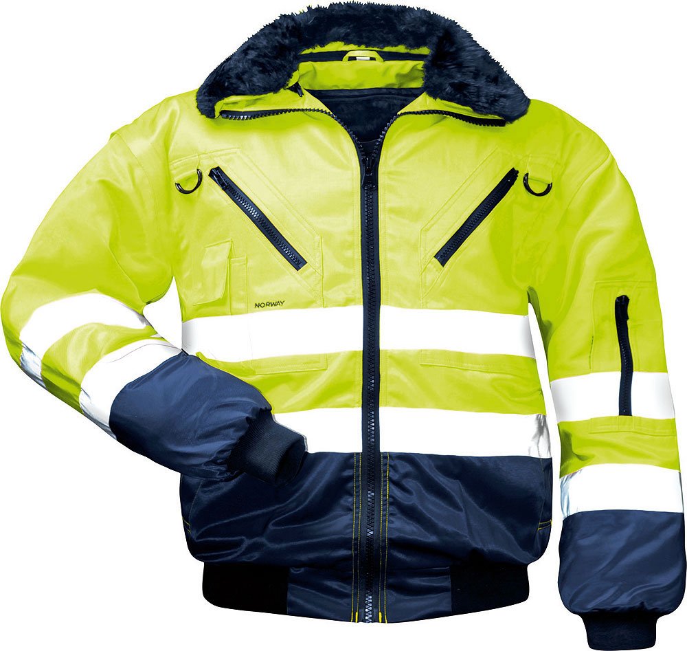 Norway 23648 Sicherheitsausrüstung und -kleidung, Gelb/Marine, L
