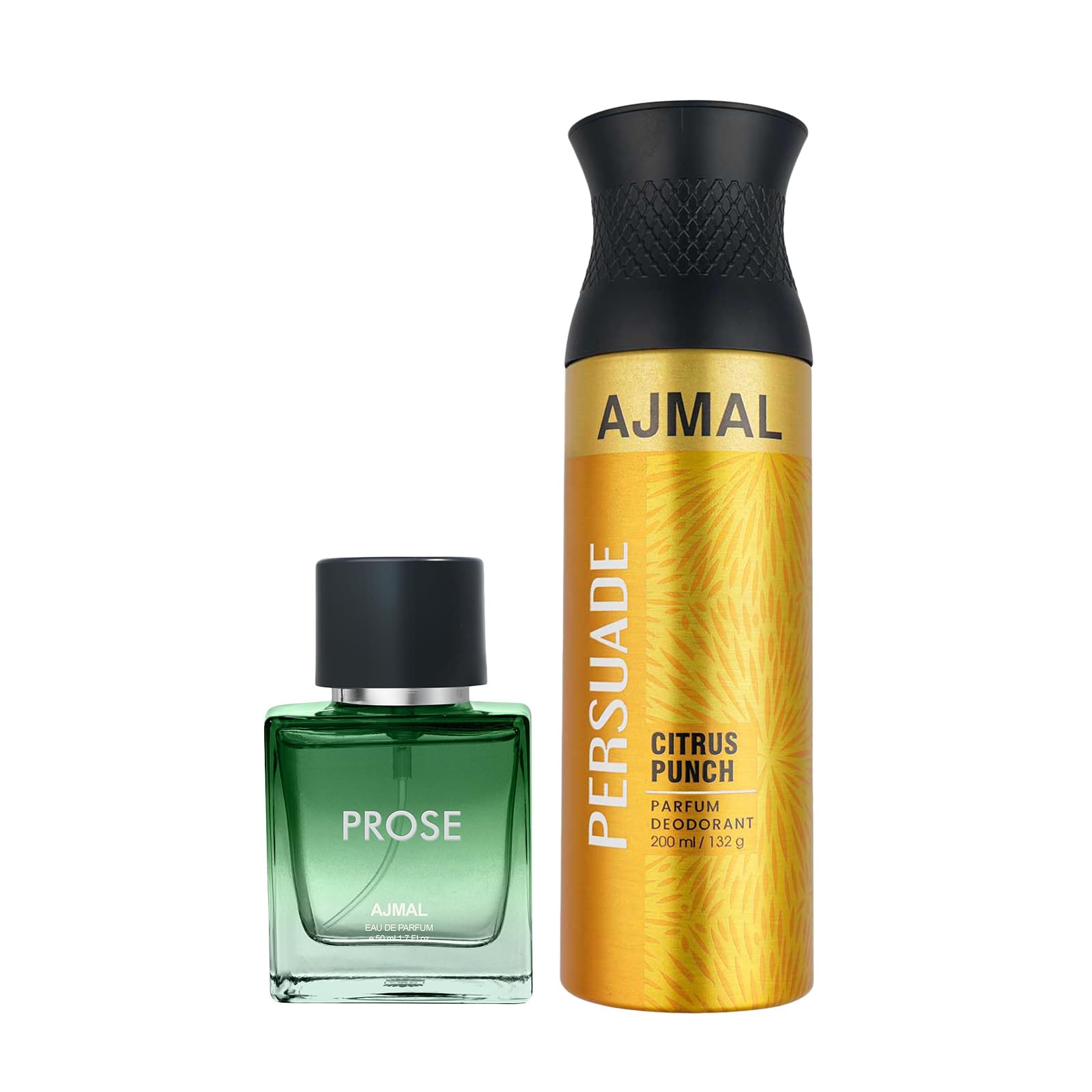Ajmal PROSE EDP 50 ML for Men and Ajmal PERSUADE DEODORANT 200 ML for Unisex +1 Perfume Tester-picture-31