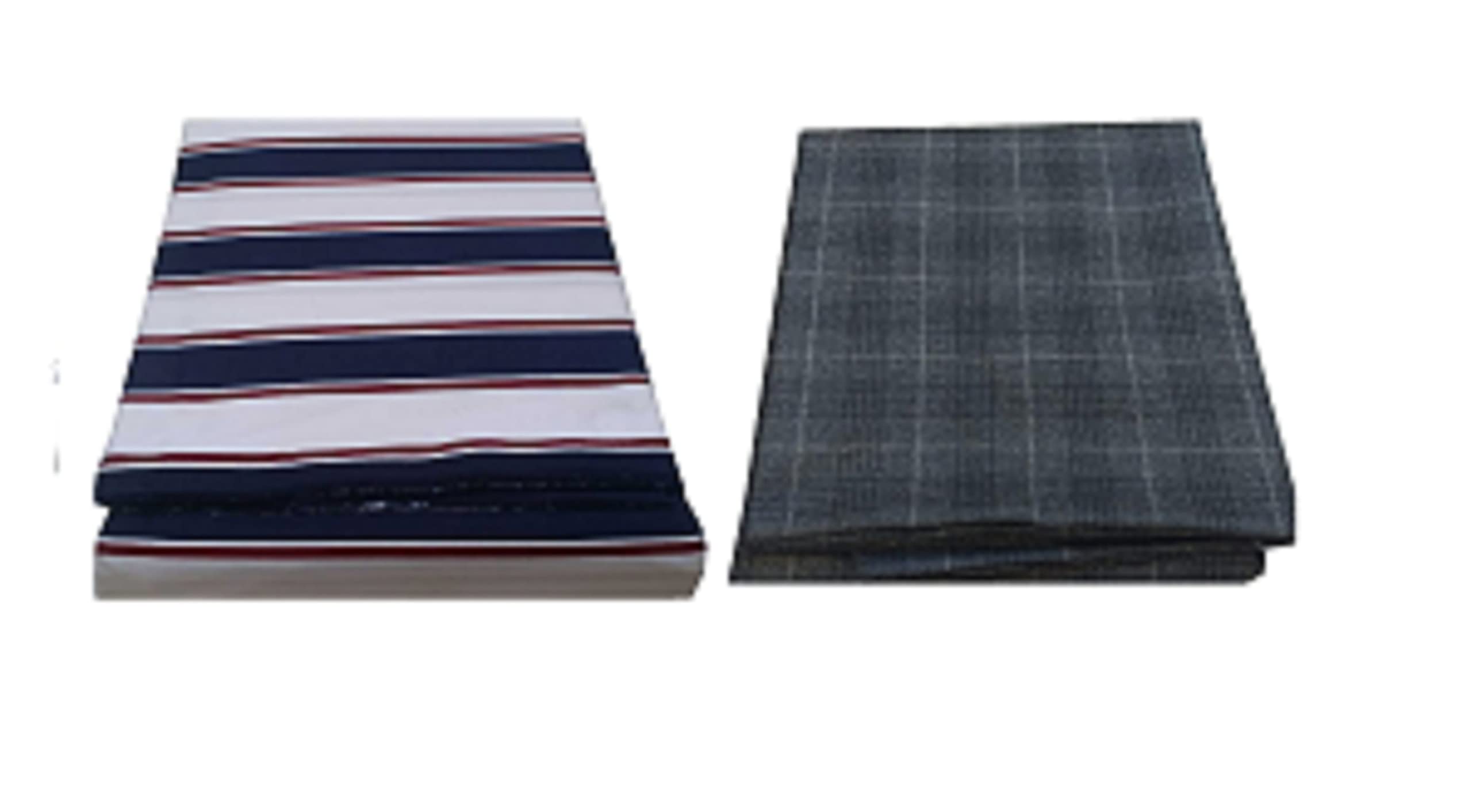 Pri & Su CottLinns Combo of Giza Cotton Checkered Shirt 500074 & Trouser 90065-picture-36