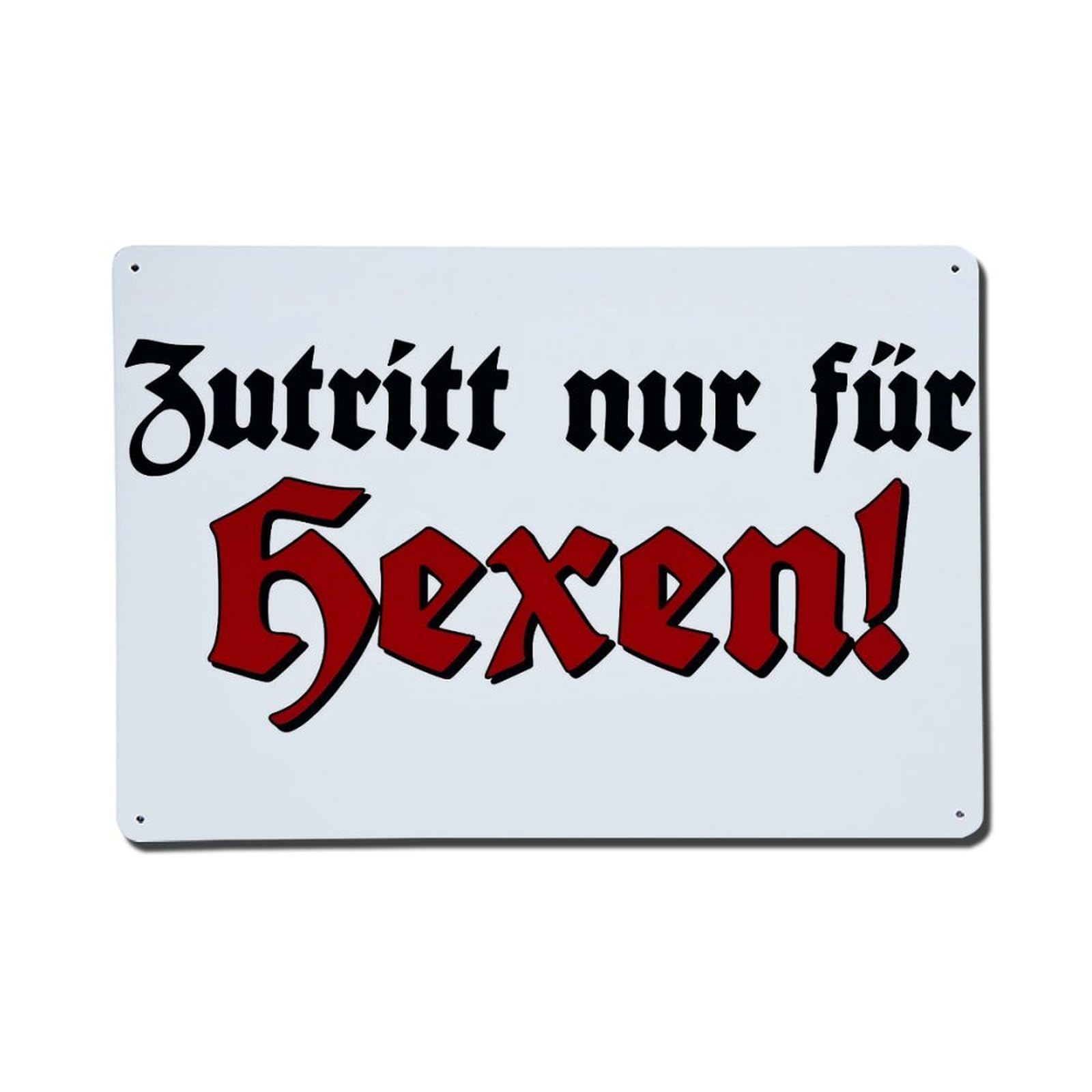 Access Only For Witches Metal Tin Sign Plaque