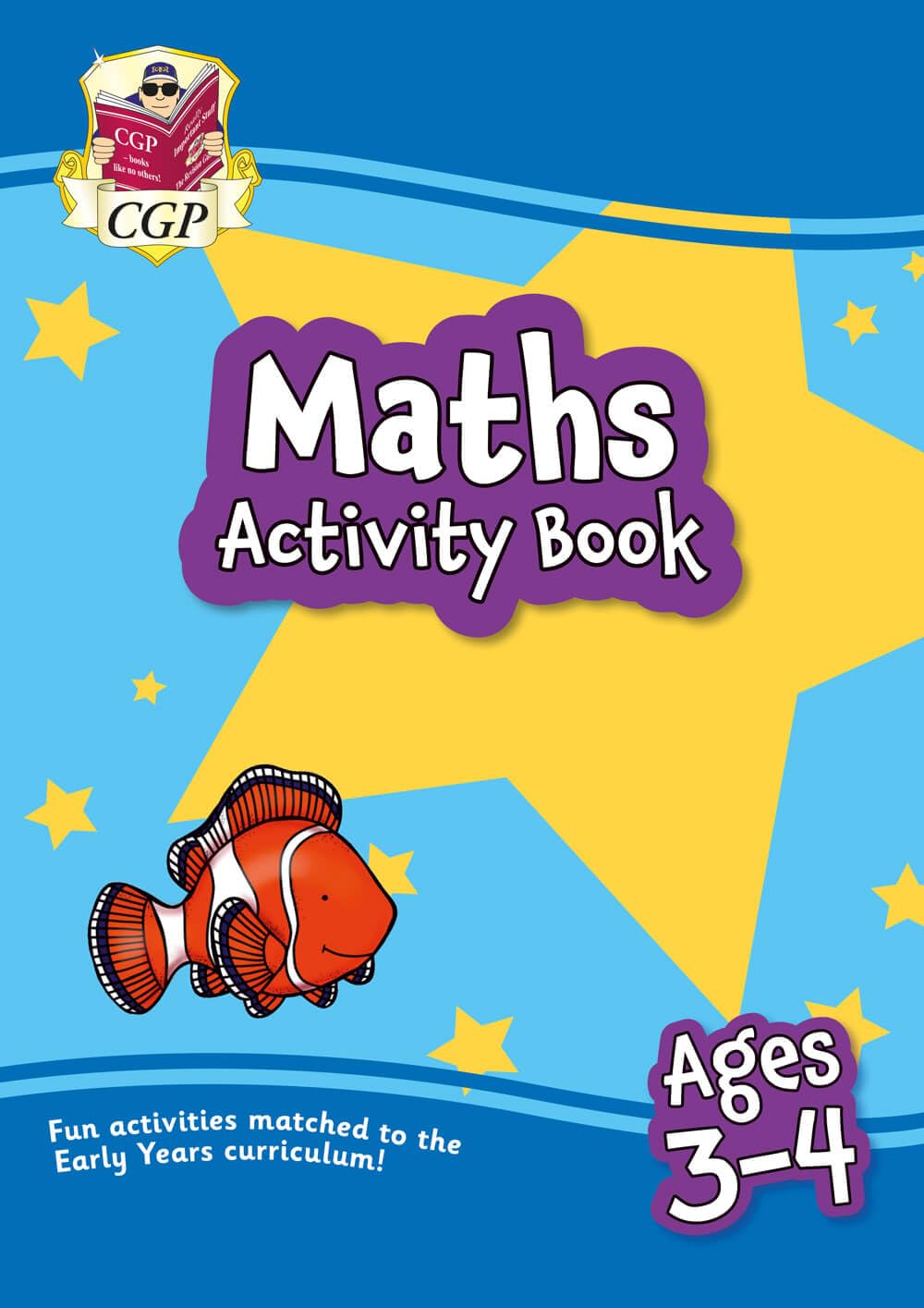 Maths Activity Book for Ages 3-4 (Preschool) (CGP Preschool Activity Books and Cards)
