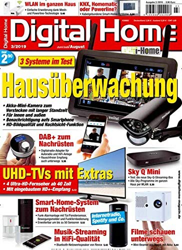 Preisvergleich Produktbild digital home 3 / 2019 "Hausüberwachung"