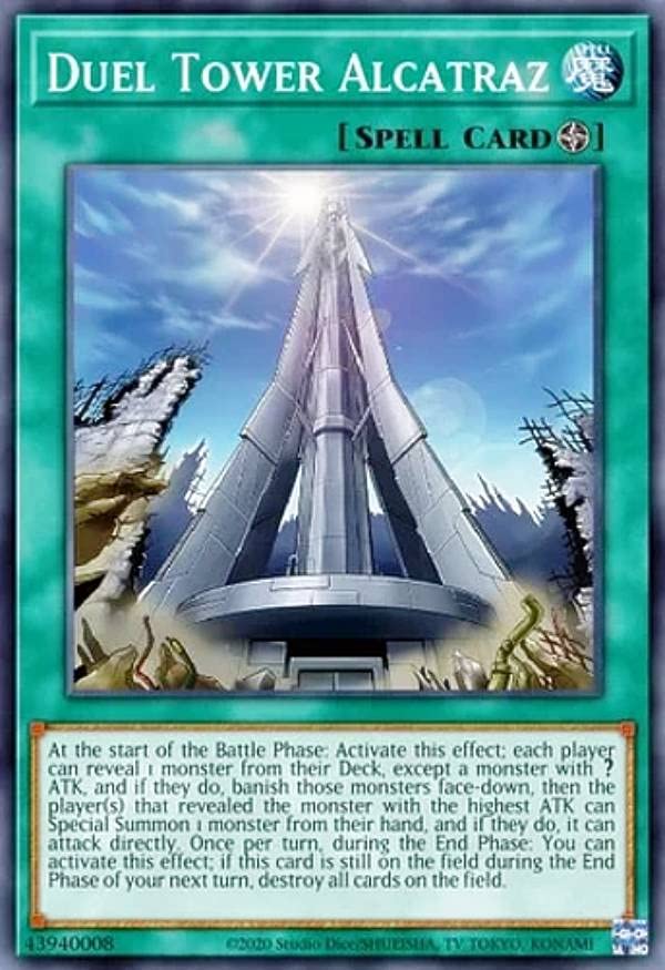 Amazon.co.jp: 遊戯王 MP22-EN269 決闘塔アルカトラズ Duel Tower