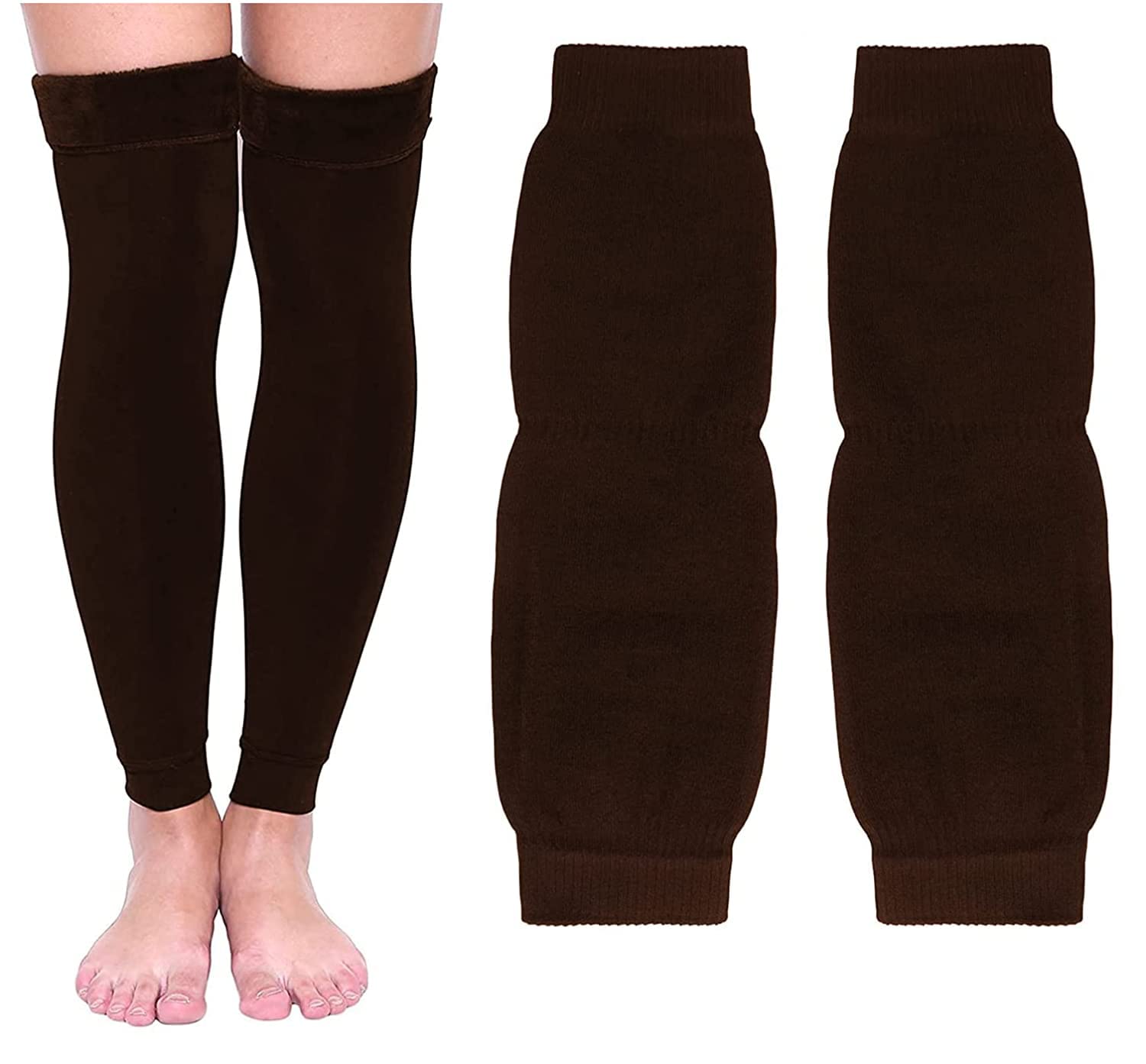 Woolen Knee Warmer Winter Protector Knee Cap Leg Warmers (Pack of 2)-picture-10