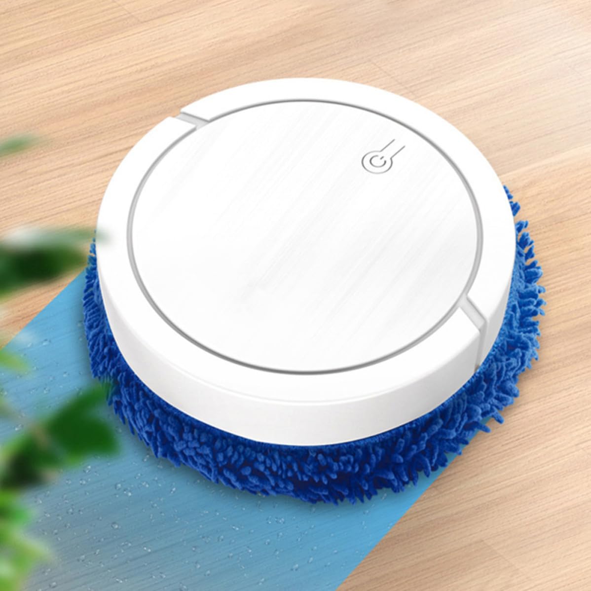 Robot Aspirapolvere Intelligente per Casa Funzione Lavapavimenti, Ricarica Usb, Capacità 400ml e Batteria 1200mah, per Soggiorno e Camera da Letto