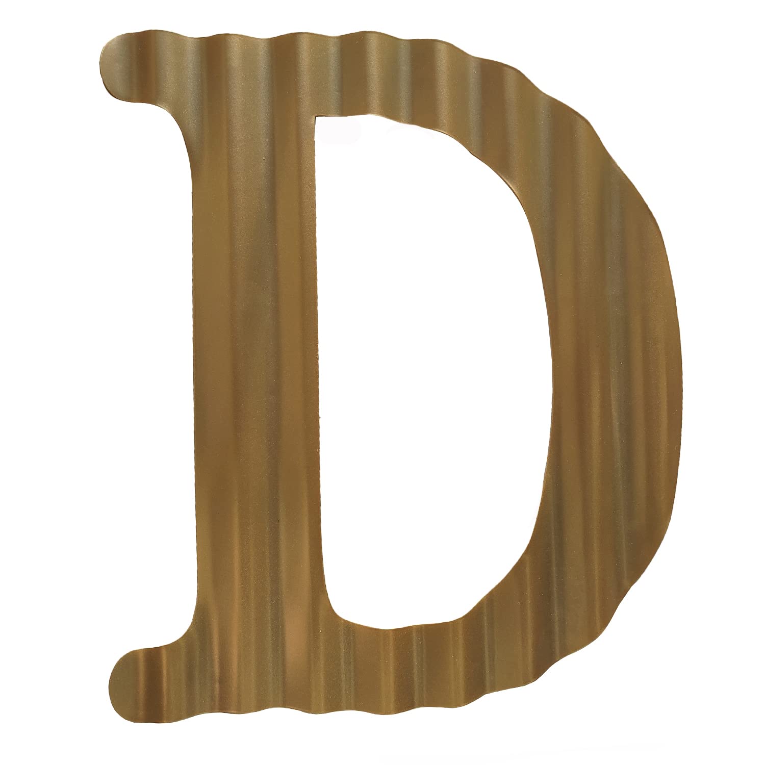 Letras Metálicas De 13.7 Pulgadas Para Decoración De Pared, Letras 3D Grandes Color Negro Corrugado, Letreros Decorativos Colgantes Del Alfabeto Para El Hogar, Dormitorio, Oficina, Boda, Fiesta (E