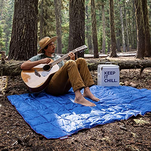 Horizon Hound Down Trek Camping Blanket – Outdoor Lightweight Packable Down Cover, Compact & Water Resistant for Camping Hiking Travel – 650 Fill Power