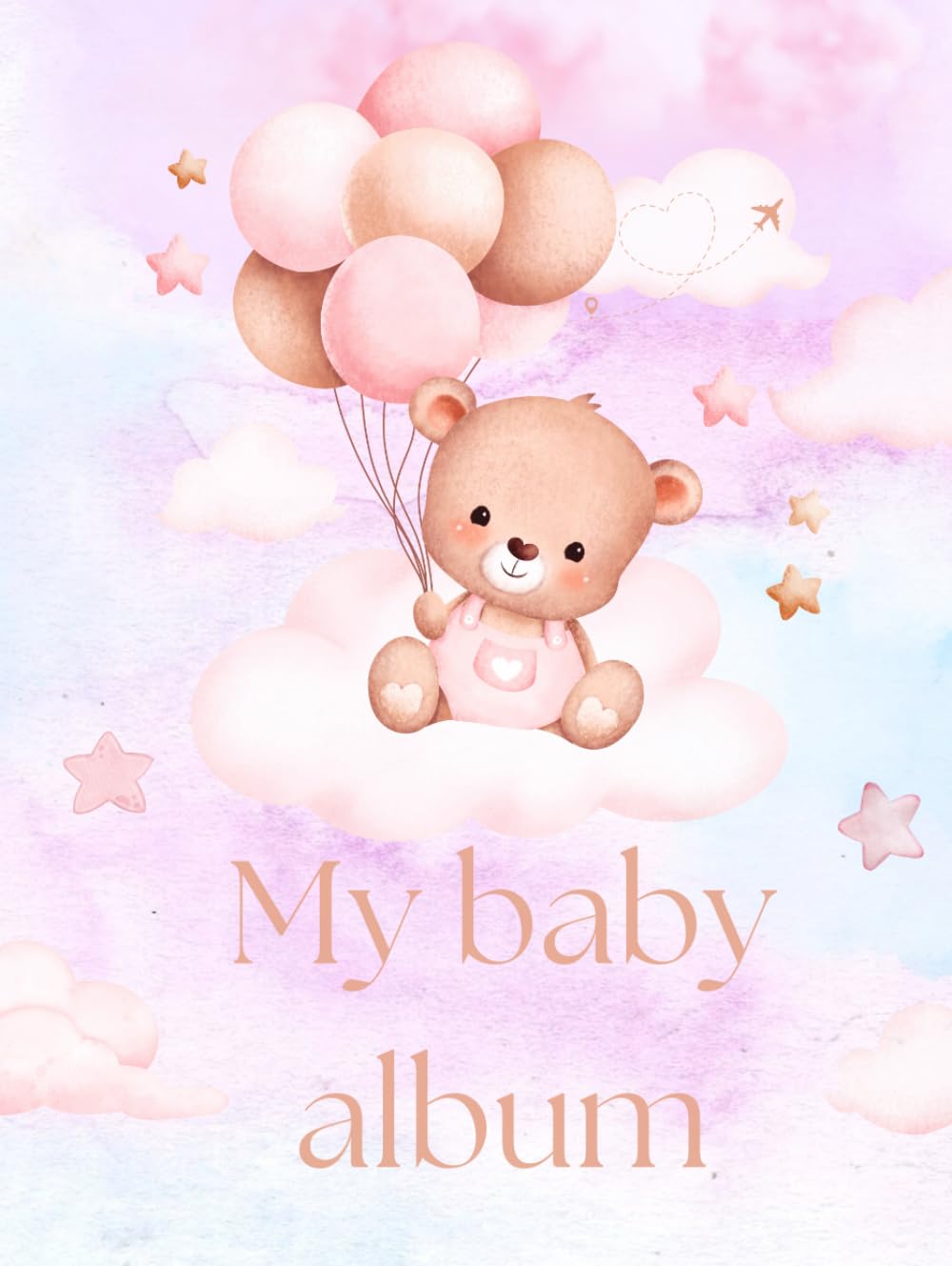 Keepsake memory book for baby: A milestone journal about baby's life, from the announcement of pregnancy to the age of 5 (Little friends collection)