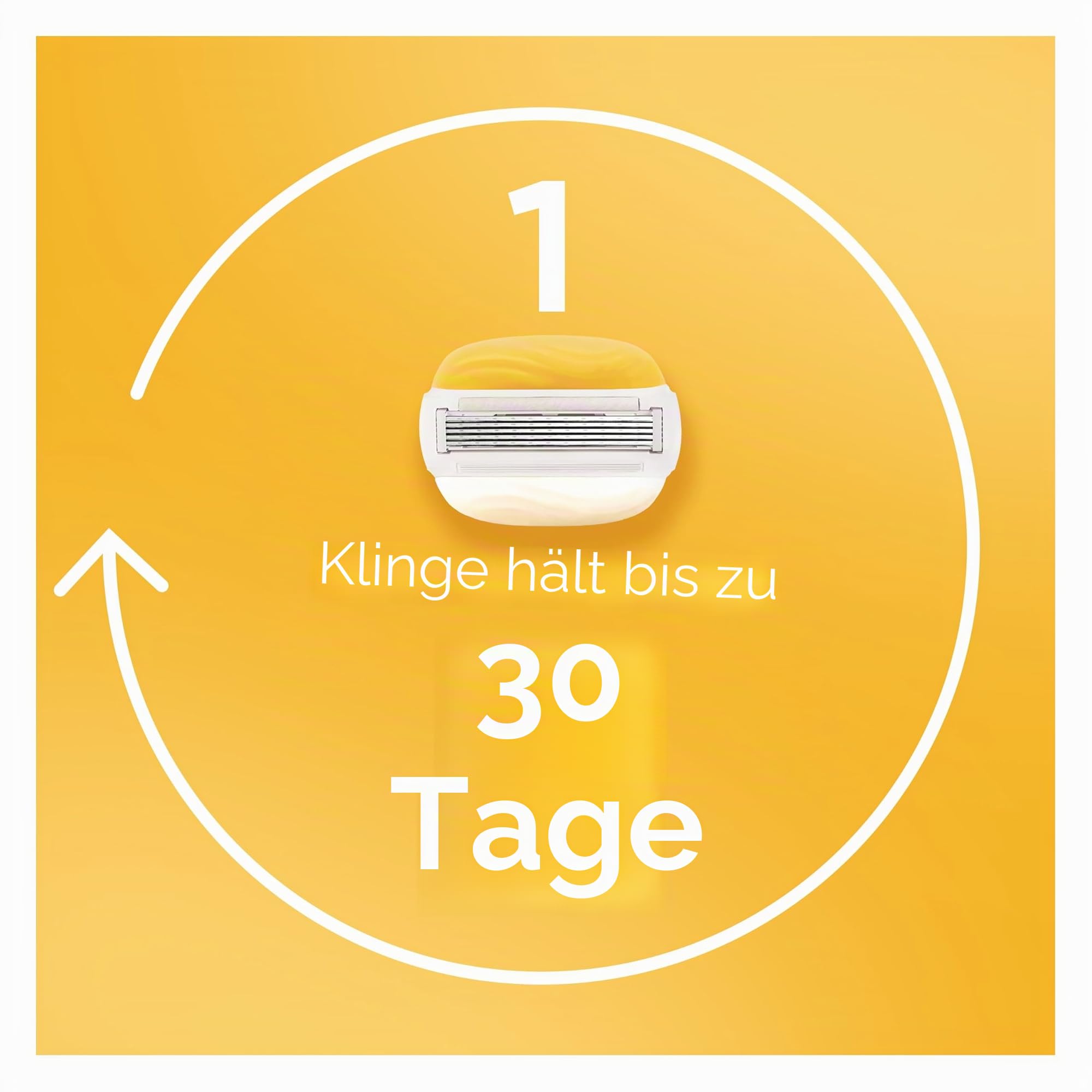 Gillette Venus ComfortGlide Kokos Rasierklingen Damen, Venus Rasierer für Frauen Nachfüllen, 3 Stück Rasierklingen Nachfüller mit 2 flexiblen Gelstäben, Damenrasierer Empfindliche Haut