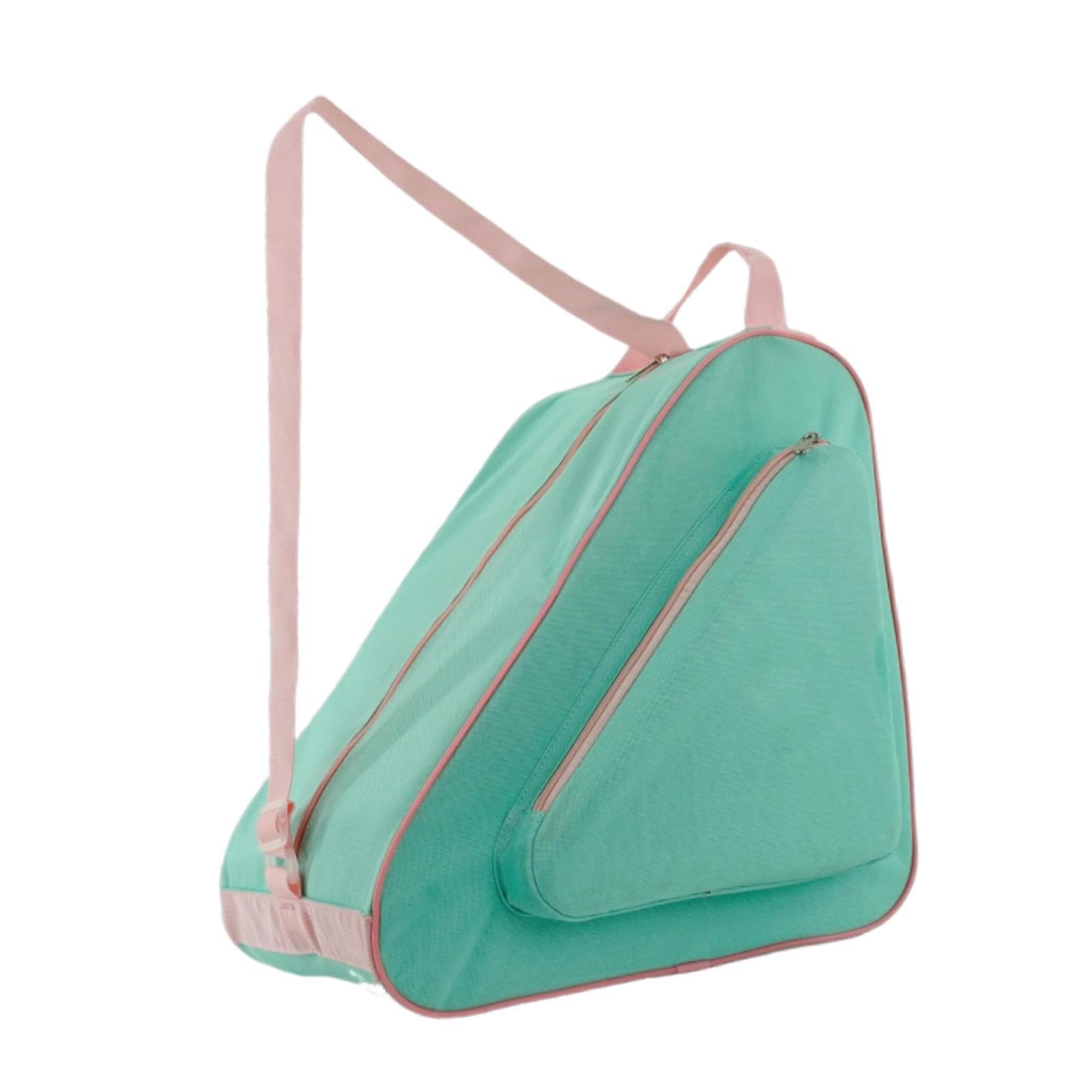 Gralara Sac de Rangement Patins Sac Roller Organisateur Grande Capacité Compartiments Multiples Bandoulière Réglable Portable Pliable Convient aux Sports