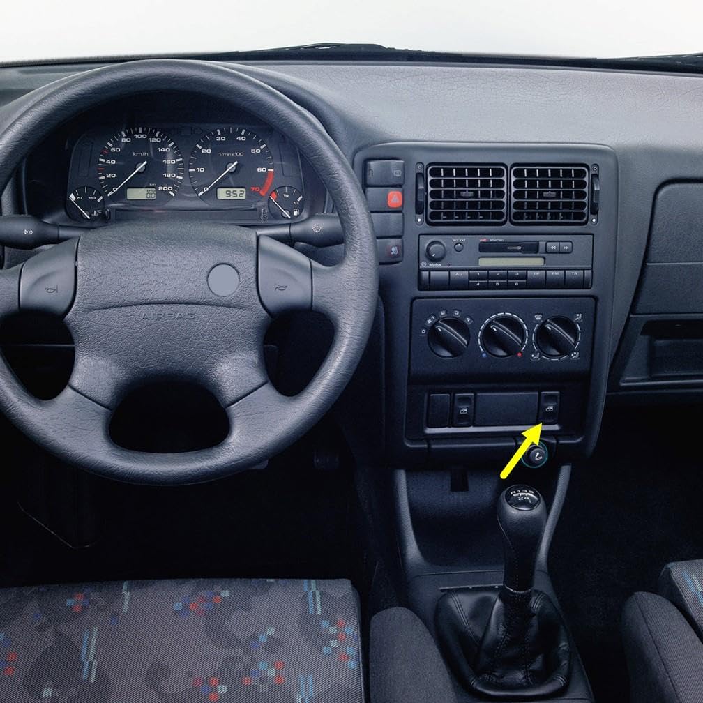 Vass41 Sağ Ön Kapı Cam Açma Düğmesi Tuşu 6K0959855A Seat İnca ile uyumlu 1996-2003