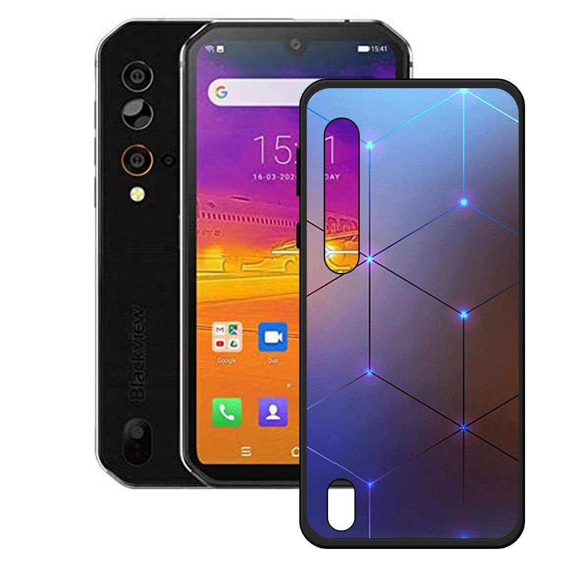 Custodia In Silicone TPU Per Blackview A60 Pro - Morbida, Ultrasottile, Antiurto, Colore Nero - 4