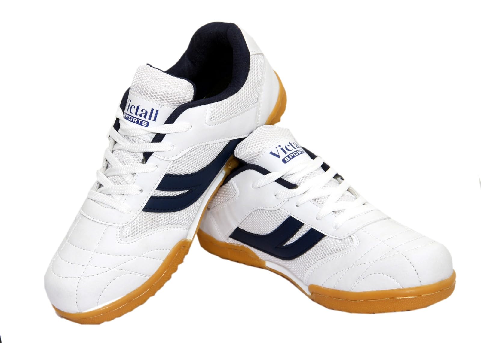 Indoor Court Badminton Shoes, Black and White Mesh Upper, Non-Marking Gum Rubber Sole, Breathable Design, Model KBDR1, for Court Sports-image-27