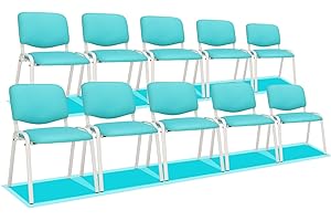 VINGLI Blue Stackable Church Chairs for Sale in Bulk