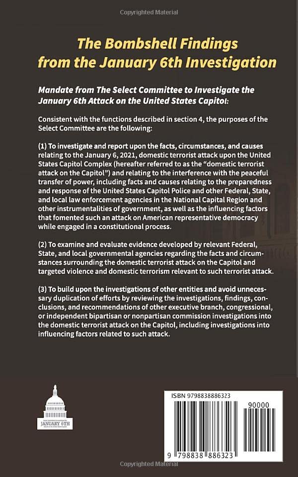 Miniatura 2 de The January 6th Report Complete Transcript of the Sixth Committee Hearing on June 28, 2022