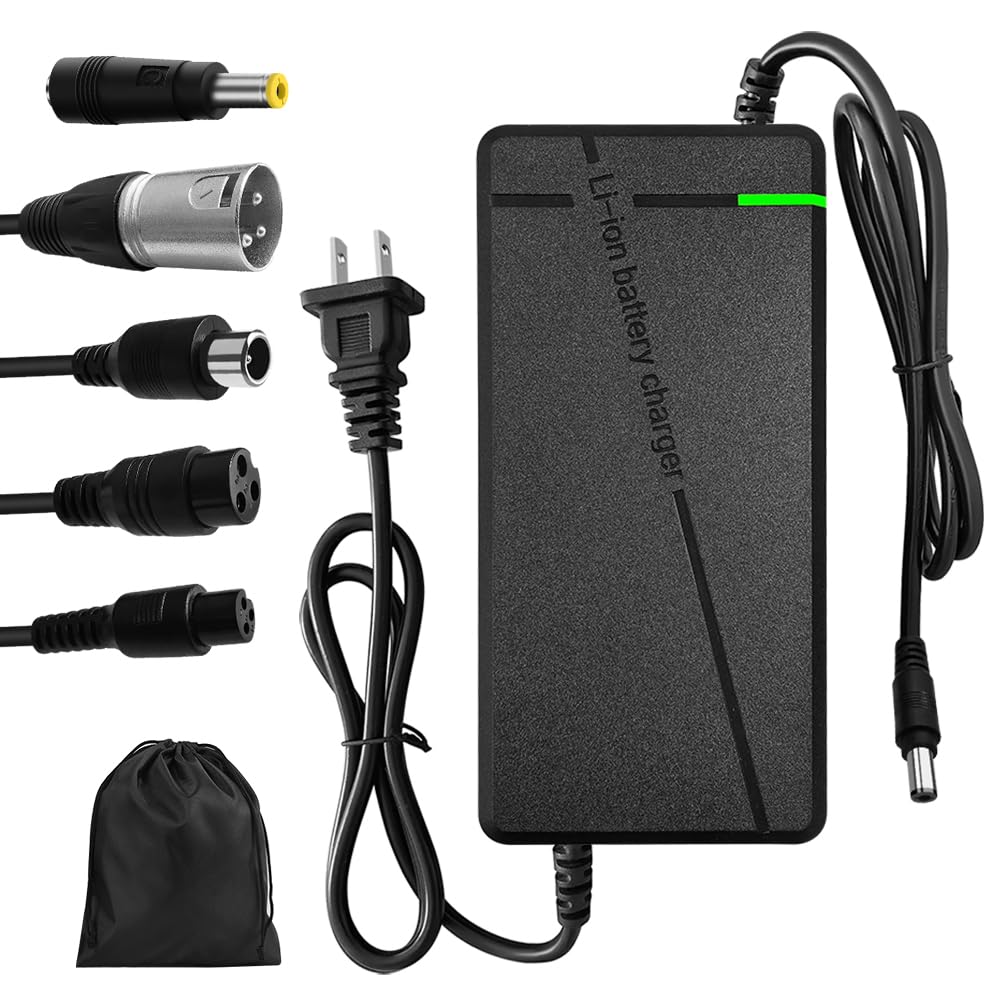 Photo 1 of **UNTESTED**
42V 3A Charger Charging,6 Plug Suitable for Various Lithium Batteries, Such as Lawn Mower and Wheelchair Lithium Batteries, etc. (3A-6 Plugs)