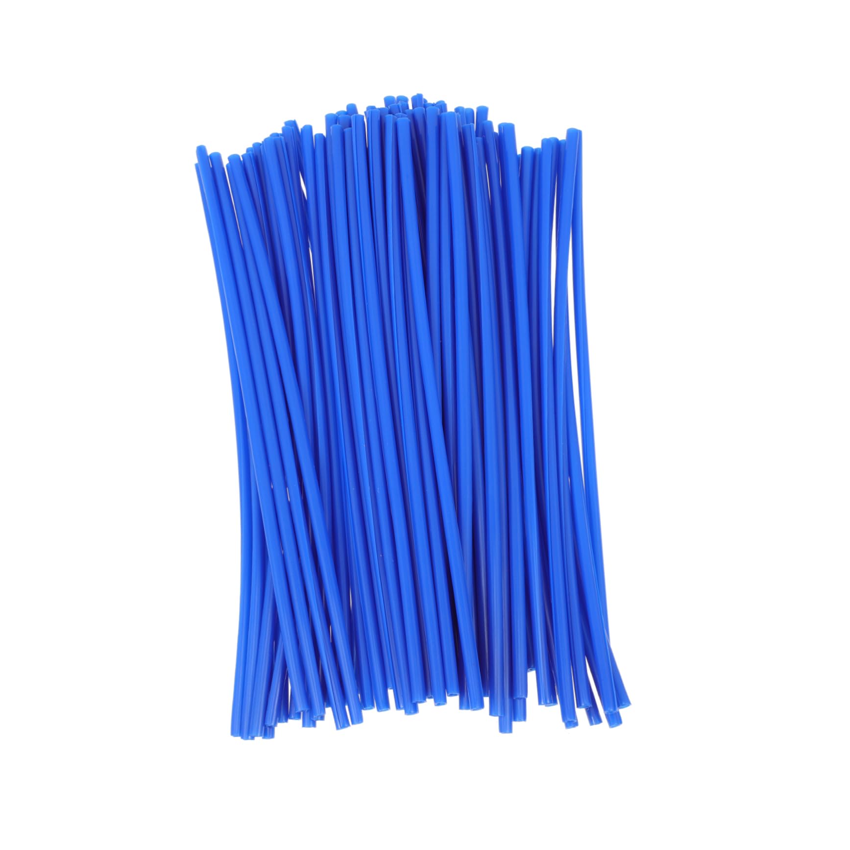 GAROZATION 72pcs Colorful Motorcycle Wheel Spoke Covers Durable Spoke Sleeves for Dirt Bikes and Bicycles Universal Spoke 24cm Design