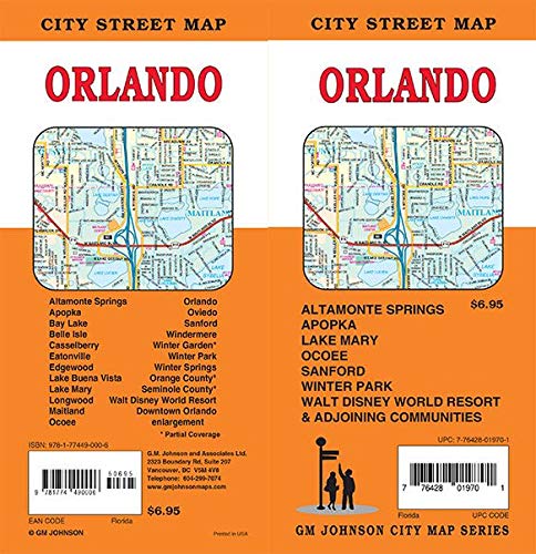 Orlando, Florida Street Map