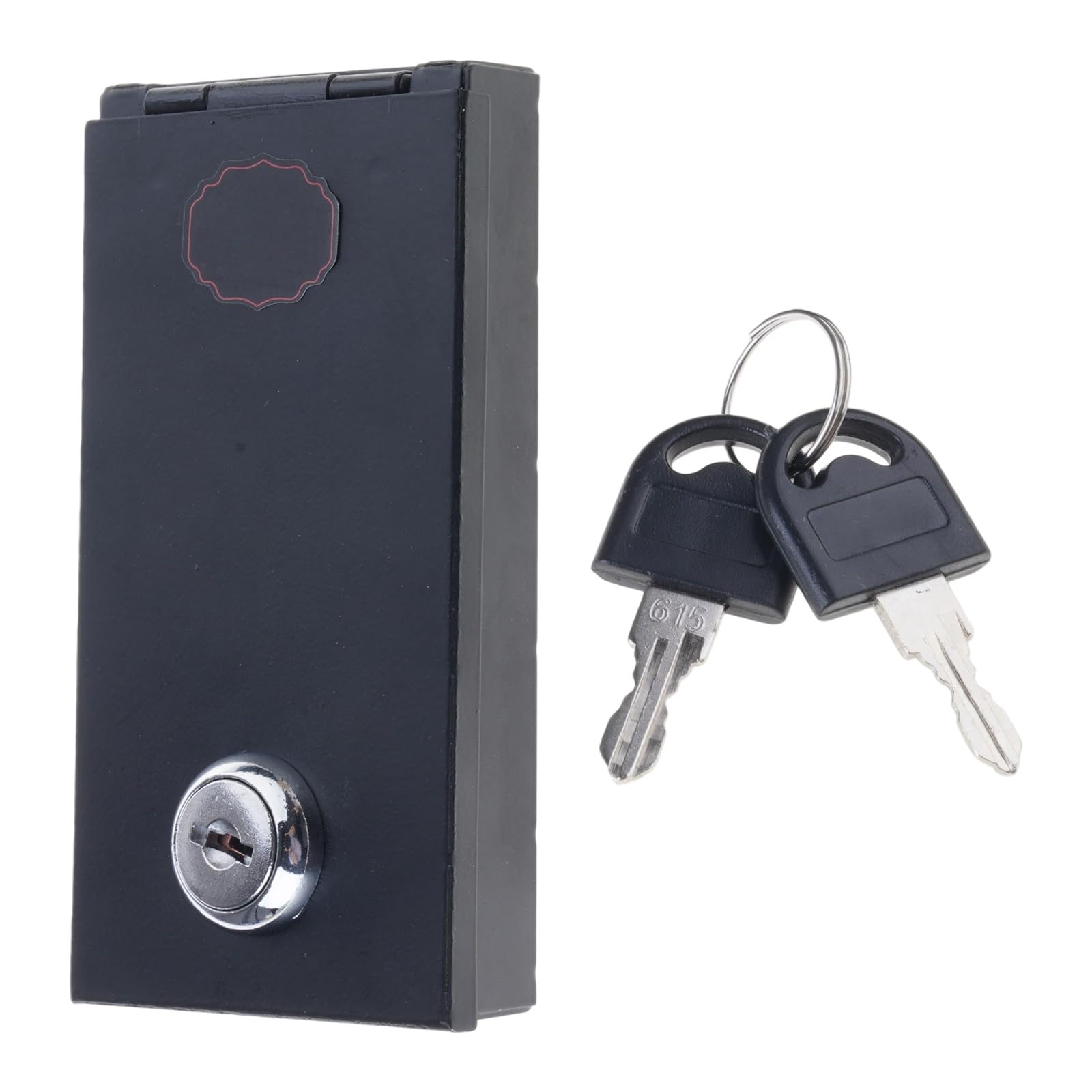 Bottone Sturdy Travel Safe for Cash and Cards Metal Construction Lockable Currency Tray Stylish Safe