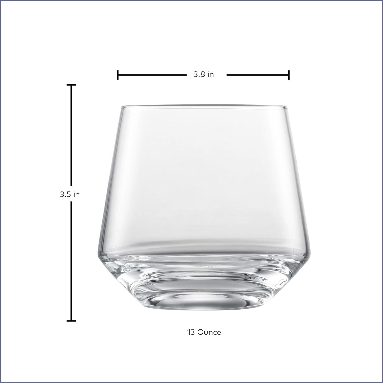 ZWIESEL GLAS Pure Whiskey Glass (Set of 6), Tumblers for Whiskey, Dishwasher-Safe Tritan Crystal Glasses, Made in Germany (13 Ounce) - Image 6