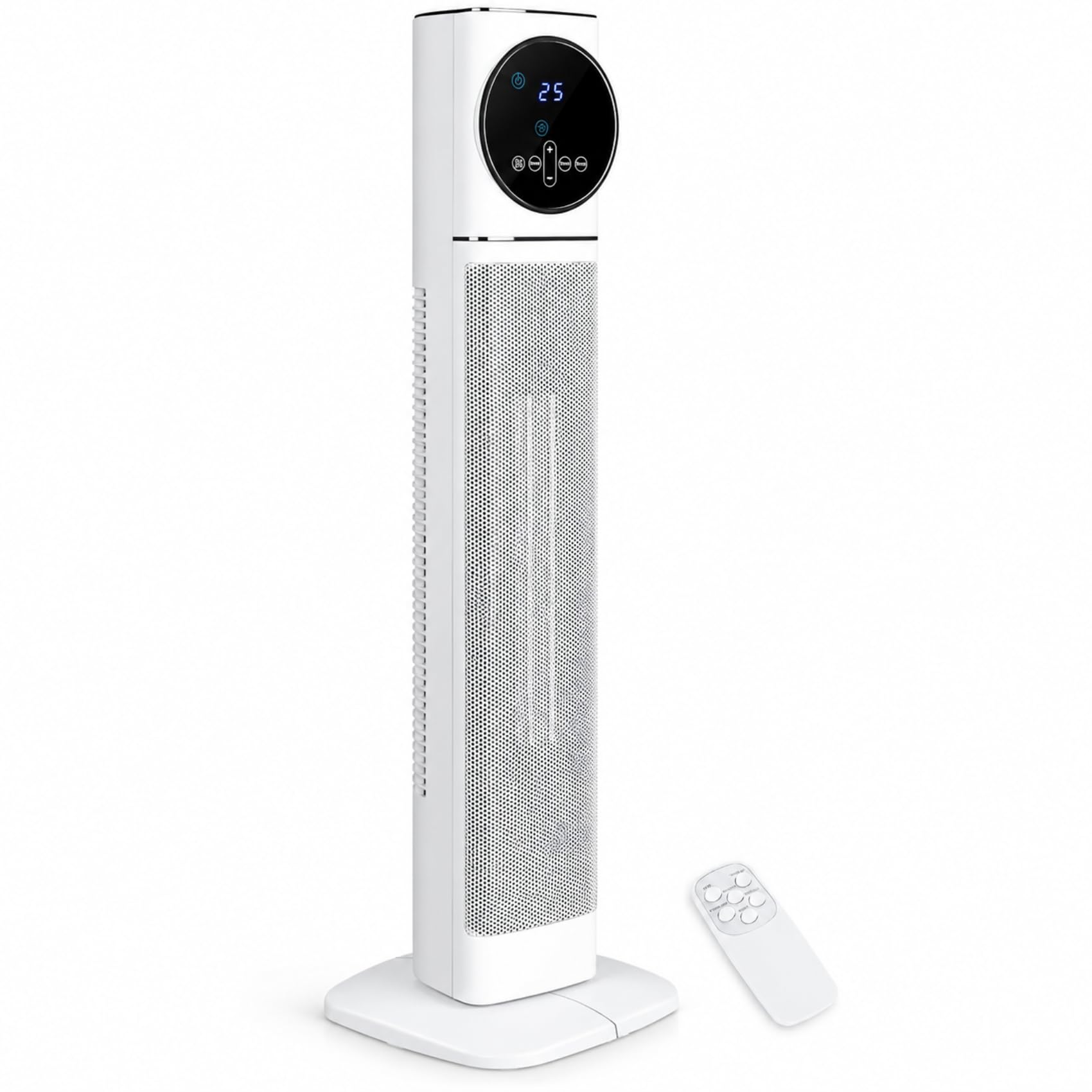2500W PTC Keramik Heizlüfter Leise mit Fernbedienung & Oszillation