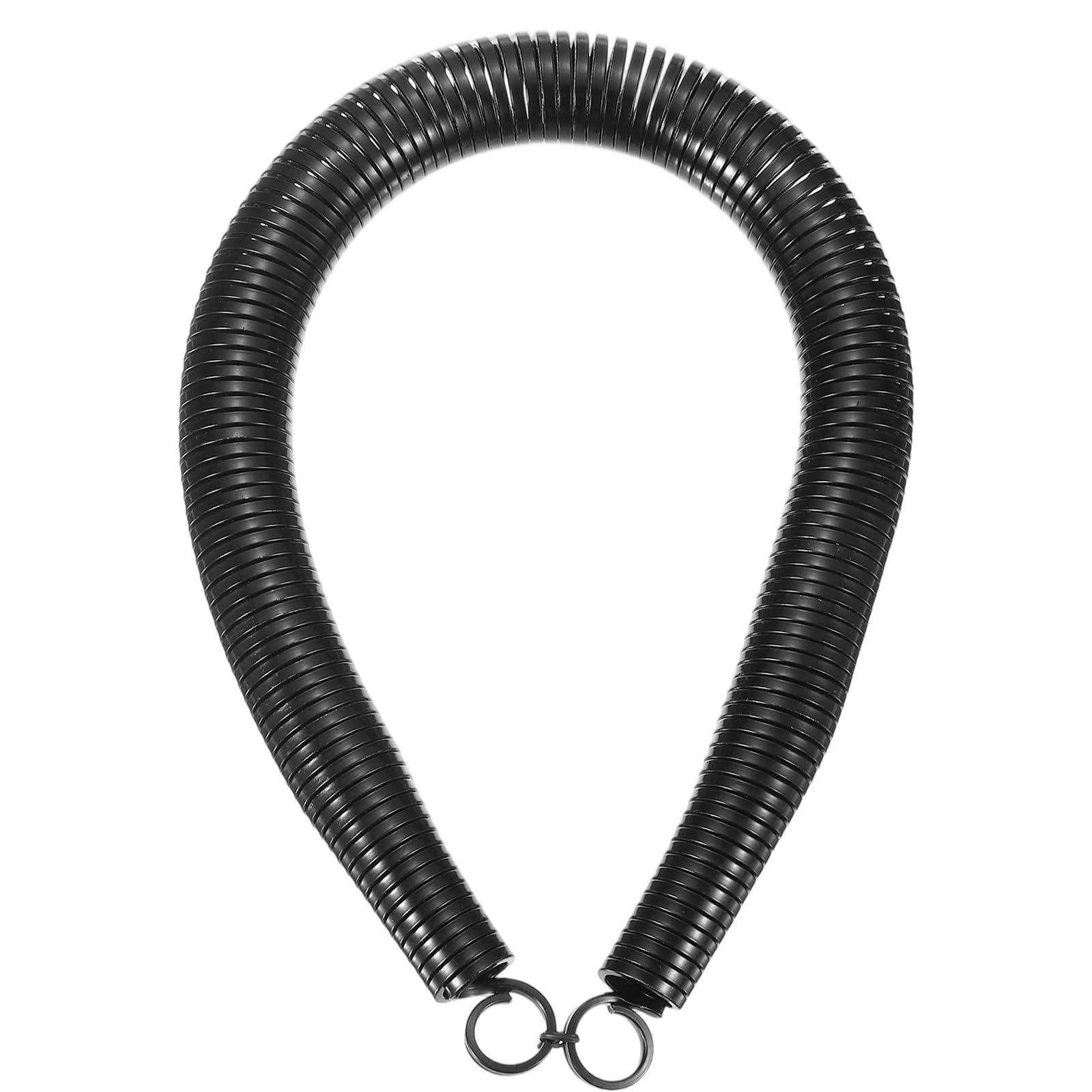 sourcing map PVC Spring Tube Bender 27.5mm OD 520mm Long Conduit Pipe Bender Bending Spring for Pipe Bending Devices in Home Hydropower, Black