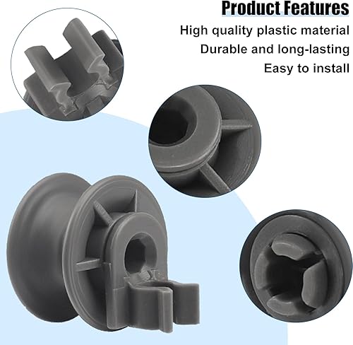 Miniatura 2 de 4581DD3002A - Rodillo de repuesto para escurridor de platos superior compatible con piezas de lavavajillas L-G, sustituye a 4581DD9001B AP4437685