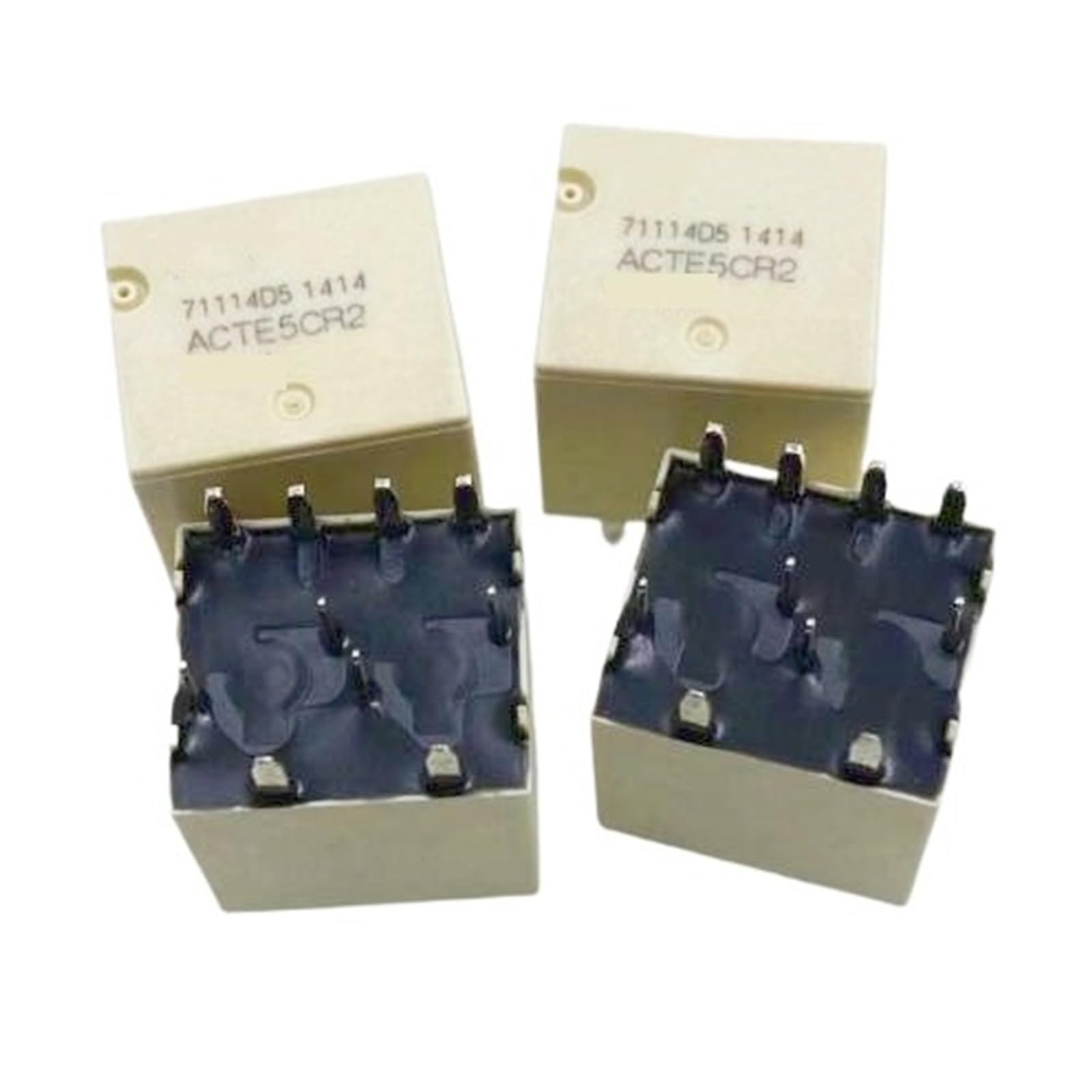 Relé ACTE5CR2 12V con conmutación estable de 10 pines para módulos electrónicos de coche 5PCS