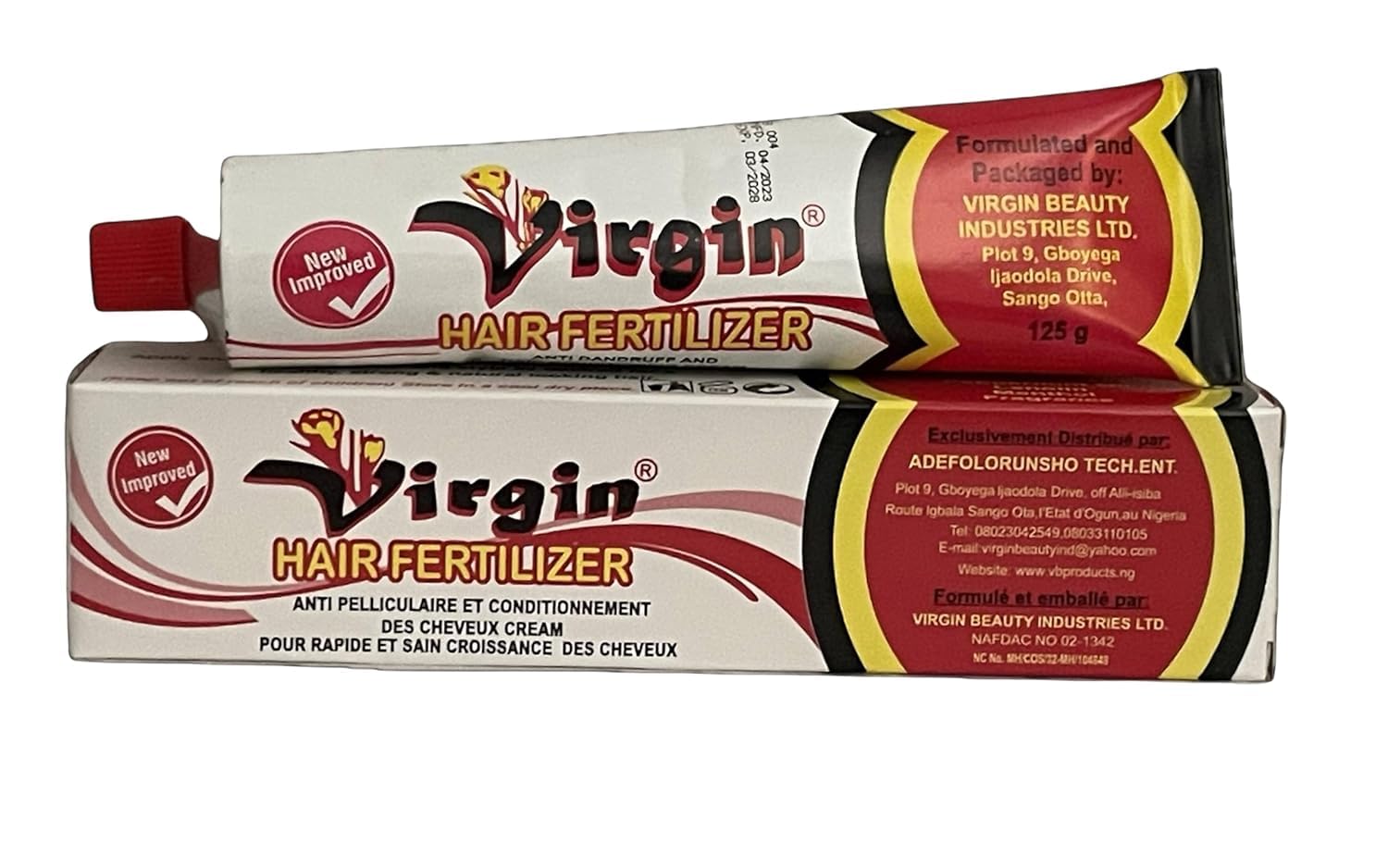 Virgin Hair Fertilizer New Improved! 125g by Virgin Hair