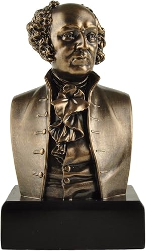 JFSM INC. President John Adams Historical Bust - Colección Great Americans