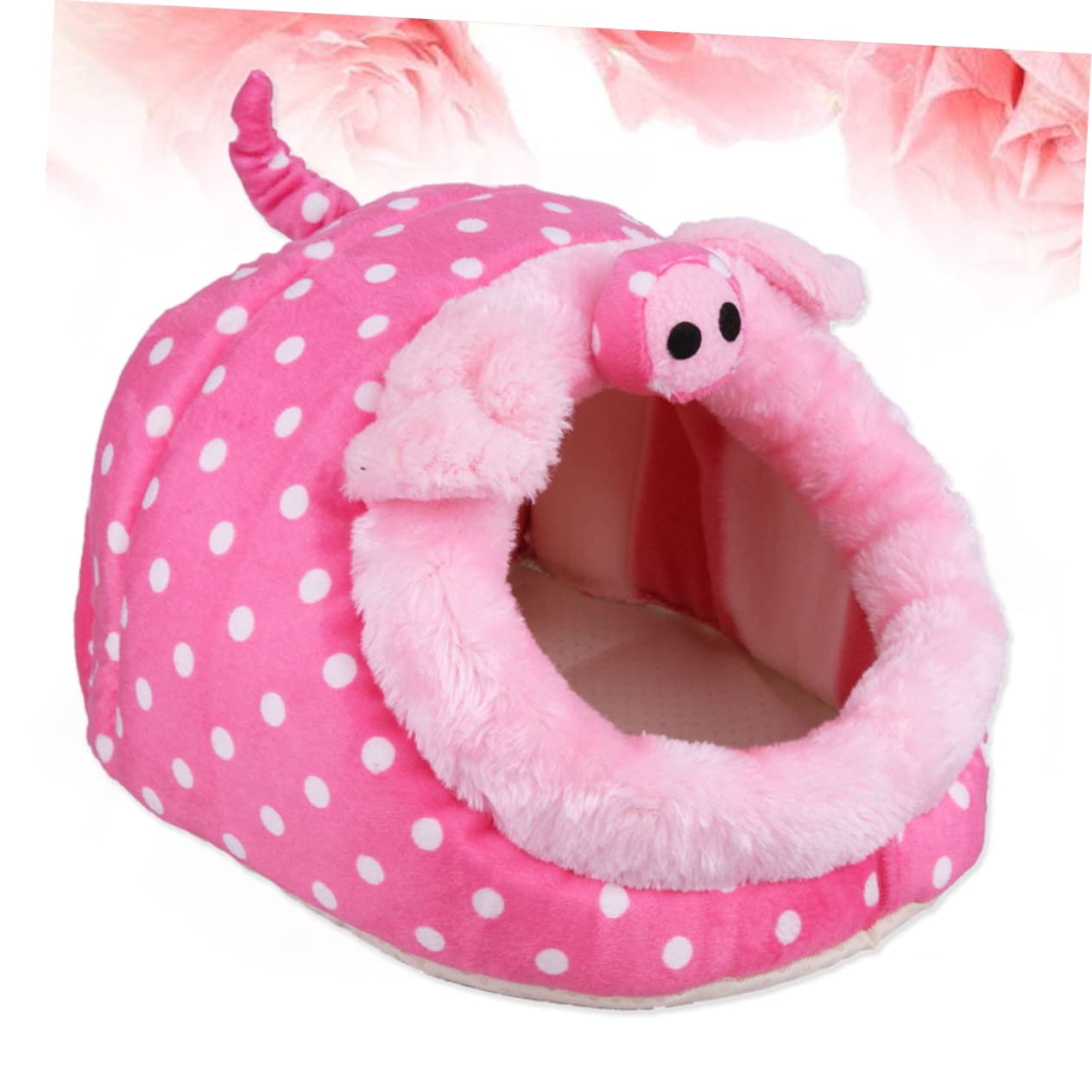 FANSHINUO Kleintierkissen - Plüschbett Für Hamster & Meerschweinchen Mit Rutschfester Unterseite