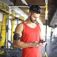 Vista 7 de VUP Soporte desmontable para teléfono para correr, brazalete giratorio de 360° para iPod, reproductor de MP3, iPhone, se adapta a todos