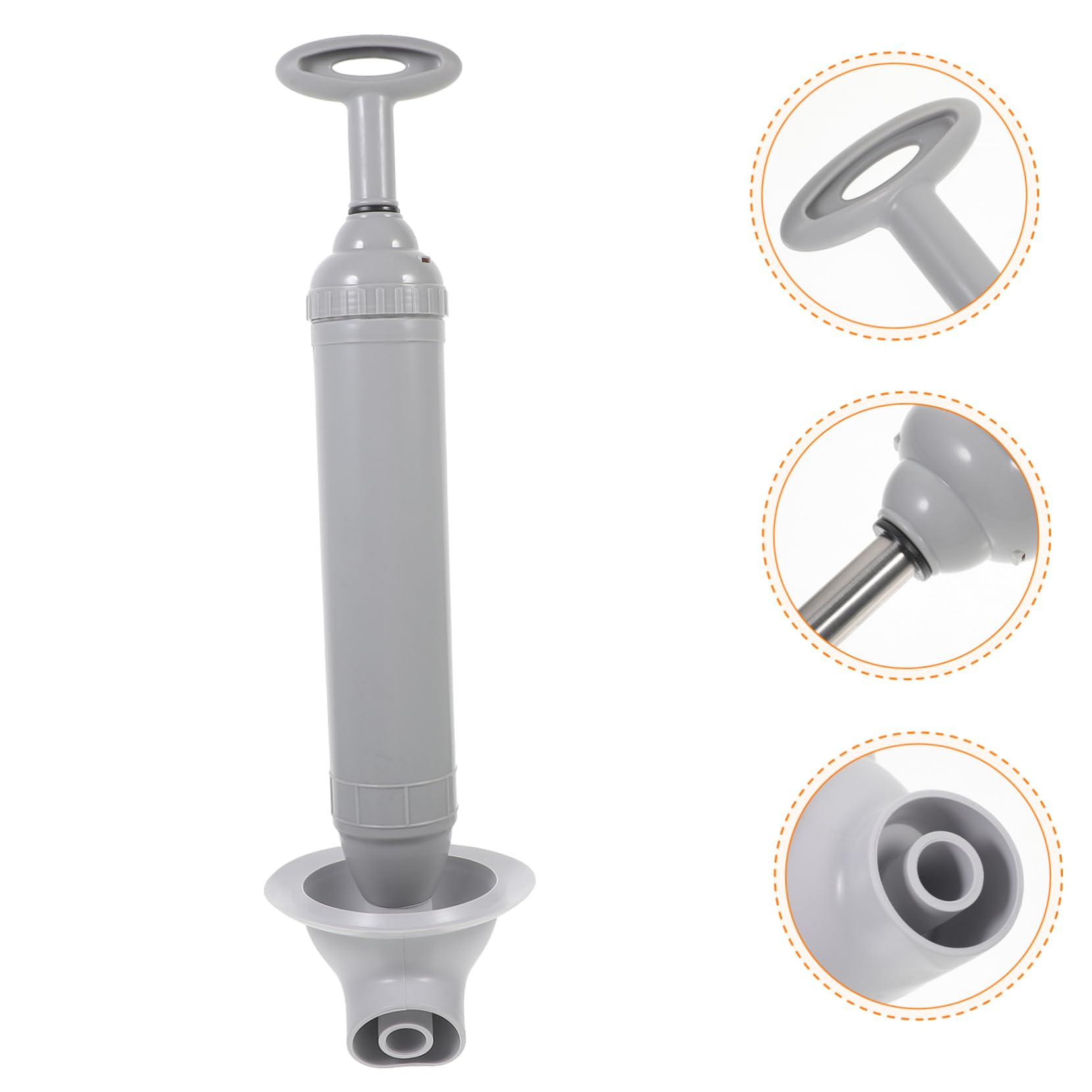 Mikikit 3 Pièces Déboucheur de Puissant Outil Ergonomique à Forte pour Débouchage des Canalisations