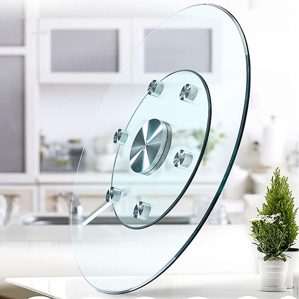 Plateau de service en verre transparent pour éviter les chutes de plats