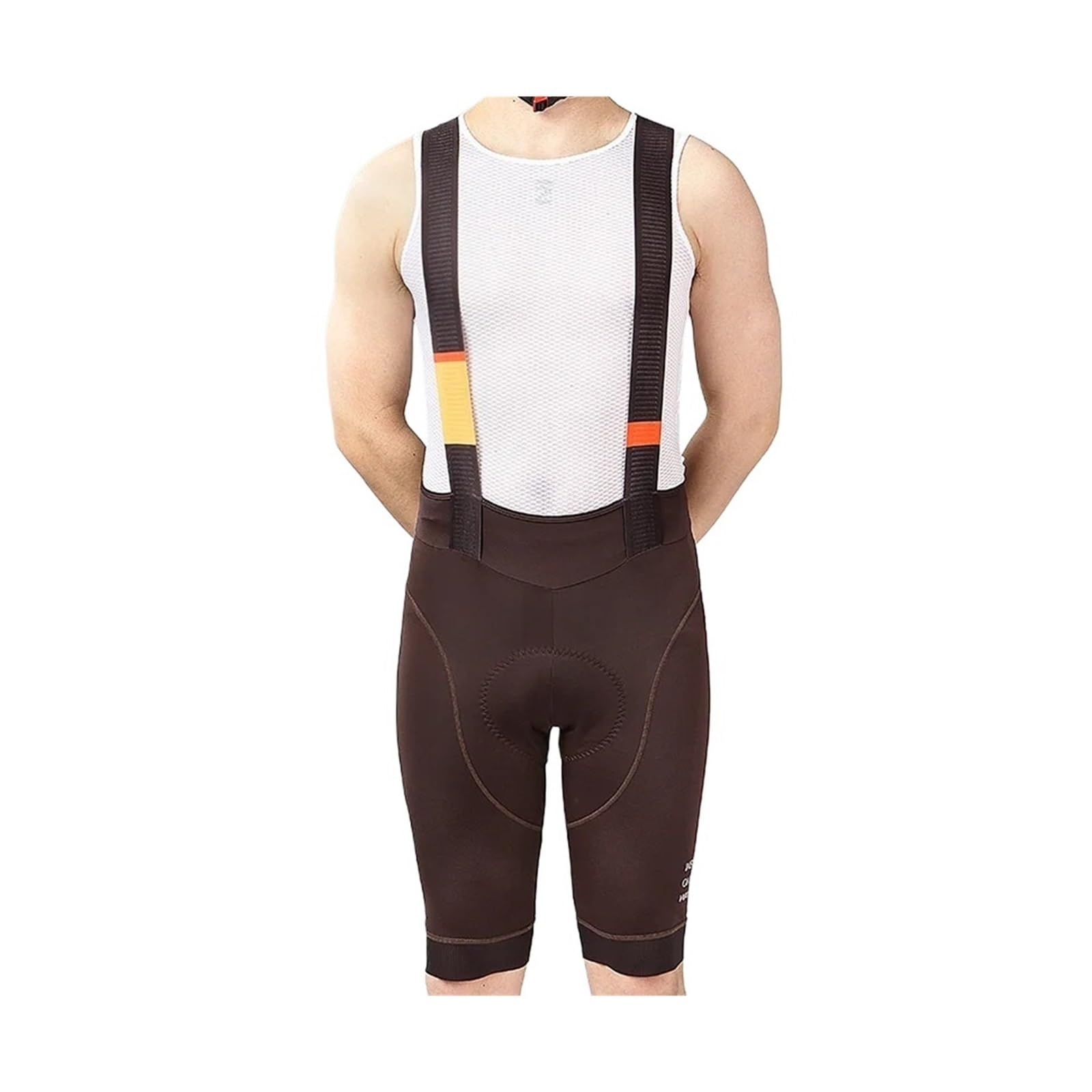 Bicicleta Pantalones Cortos Culote Corto de Ciclismo montaña for Hombre, Pantalones Cortos Profesionales for Carretera y(Dark Coffee,XL-EU)